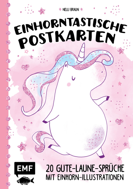 Einhorntastische Postkarten main product photo