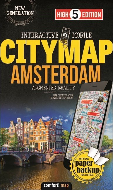 High 5 Edition Interactive Mobile Citymap Amsterdam main product photo