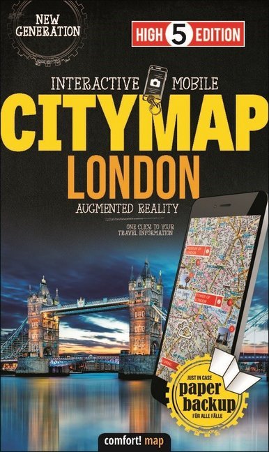 High 5 Edition Interactive Mobile Citymap London main product photo