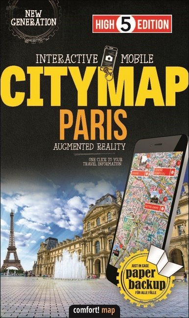 High 5 Edition Interactive Mobile Citymap Paris main product photo