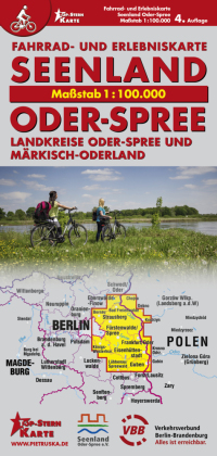 Seeland Oder-Spree Gesamtgebiet, Fahrrad- und Erlebniskarte