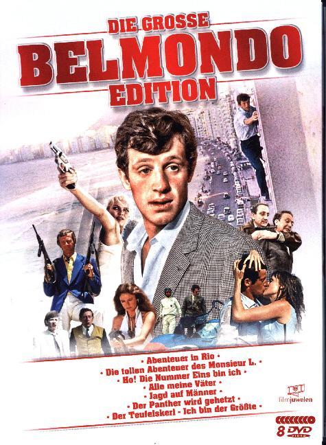 Die große Belmondo-Edition, 8 DVD main product photo