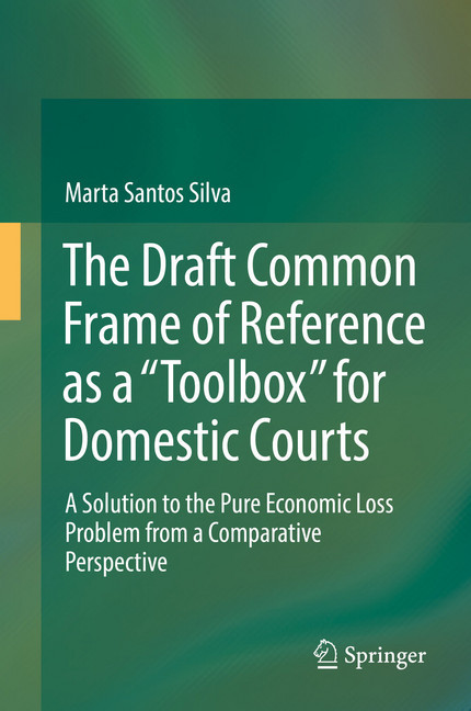The Draft Common Frame of Reference as a 'Toolbox' for Domestic Courts main product photo