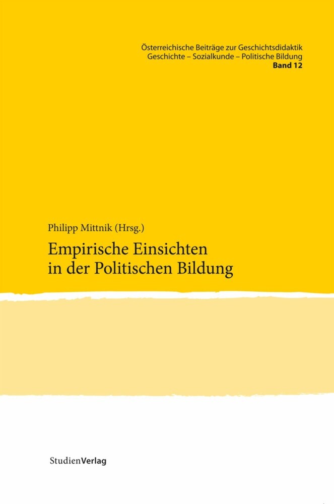 Empirische Einsichten in der Politischen Bildung main product photo