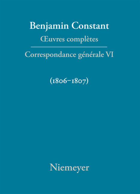 Correspondance générale 1806-1807 main product photo