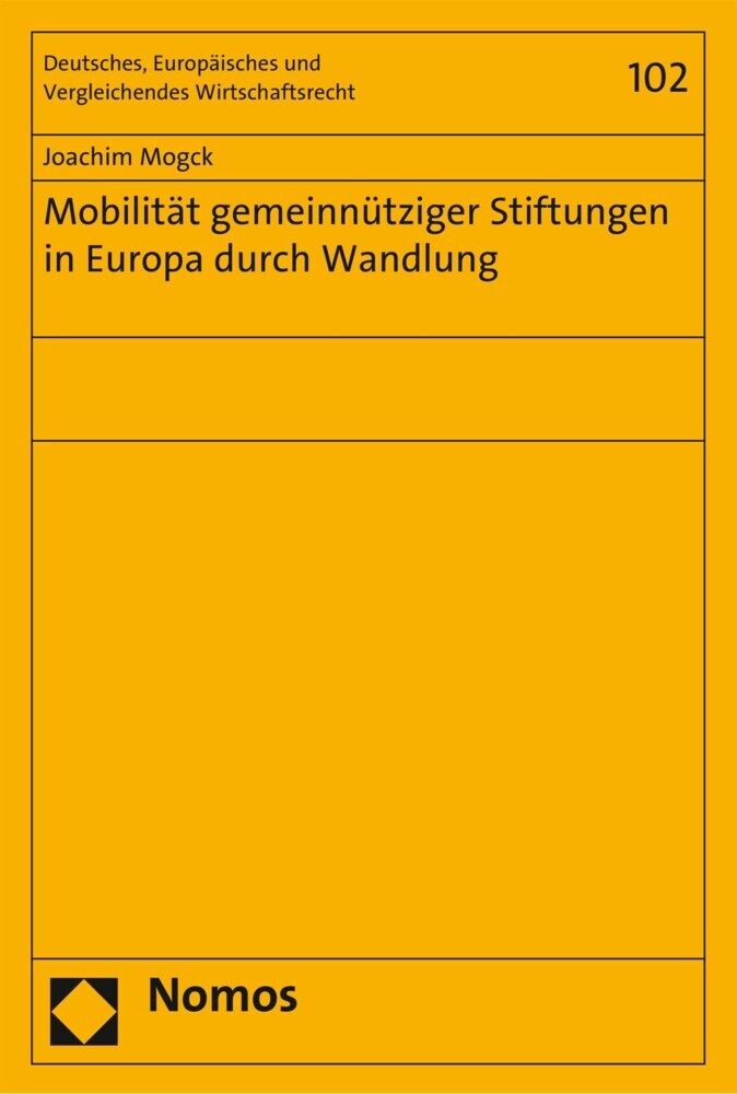 Mobilität gemeinnütziger Stiftungen in Europa durch Wandlung main product photo