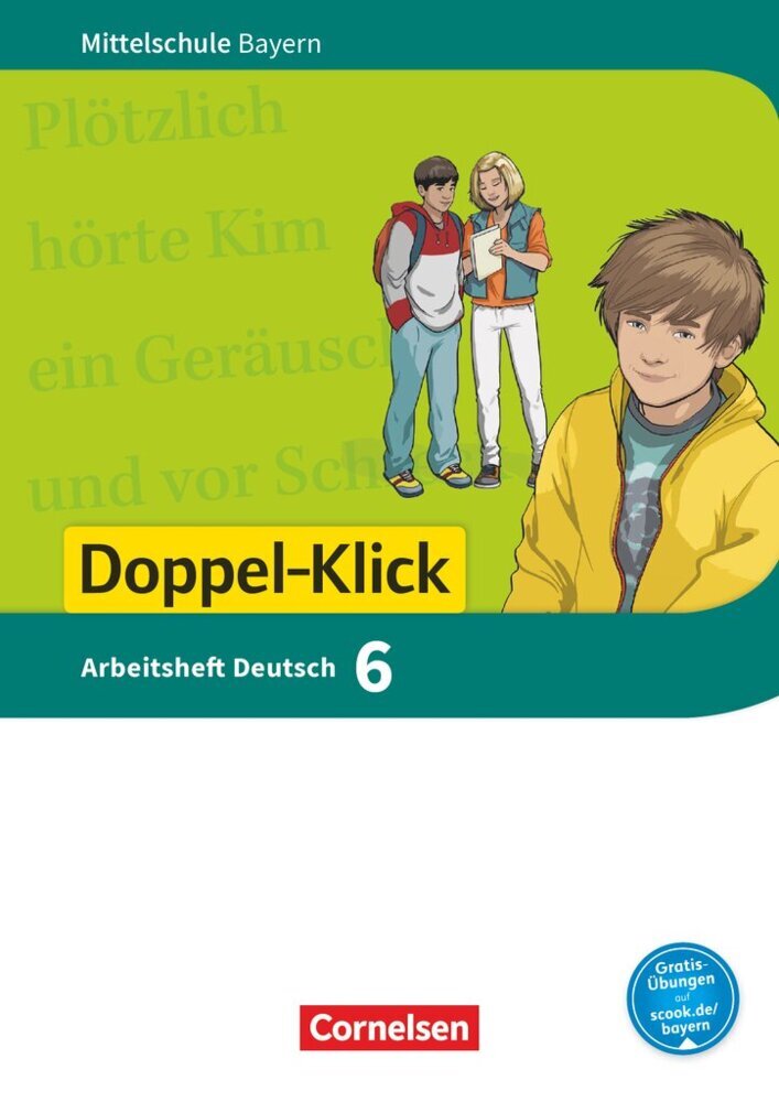 Doppel-Klick - Das Sprach- und Lesebuch - Mittelschule Bayern - 6. Jahrgangsstufe, Arbeitsheft mit Lösungen main product photo