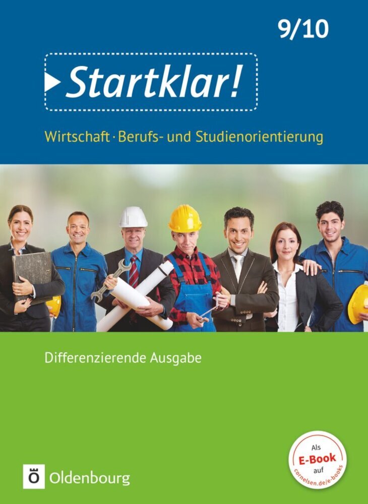 Startklar! - Wirtschaft/Berufs- und Studienorientierung - Differenzierende Ausgabe Baden-Württemberg - Ausgabe ab 2017 - 9./10. Schuljahr main product photo