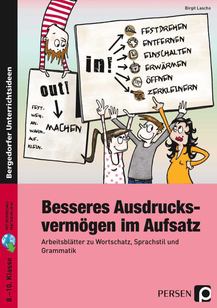 Besseres Ausdrucksvermögen im Aufsatz 8.-10. Kl. main product photo