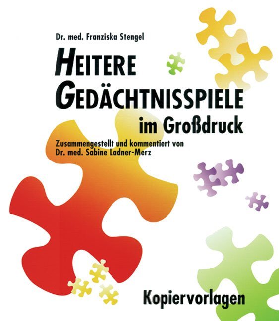 Heitere Gedächtnisspiele im Großdruck, Kopiervorlagen main product photo