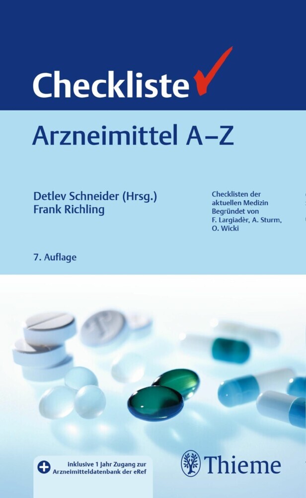 Checkliste Arzneimittel A - Z main product photo