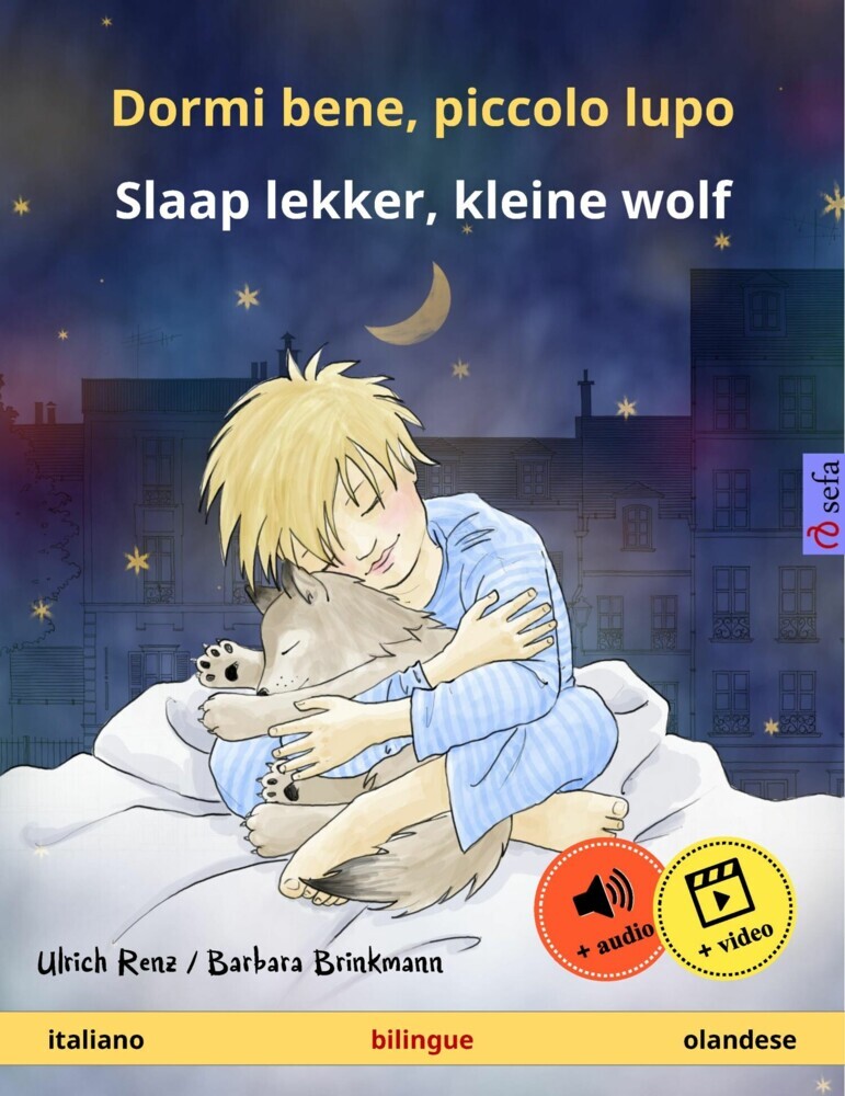 Dormi bene, piccolo lupo - Slaap lekker, kleine wolf (italiano - olandese) main product photo
