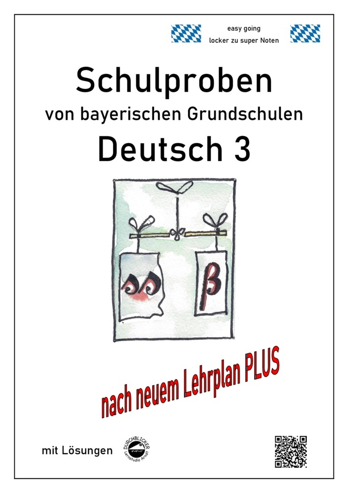 Schulproben von bayerischen Grundschulen - Deutsch 3 mit Lösungen main product photo