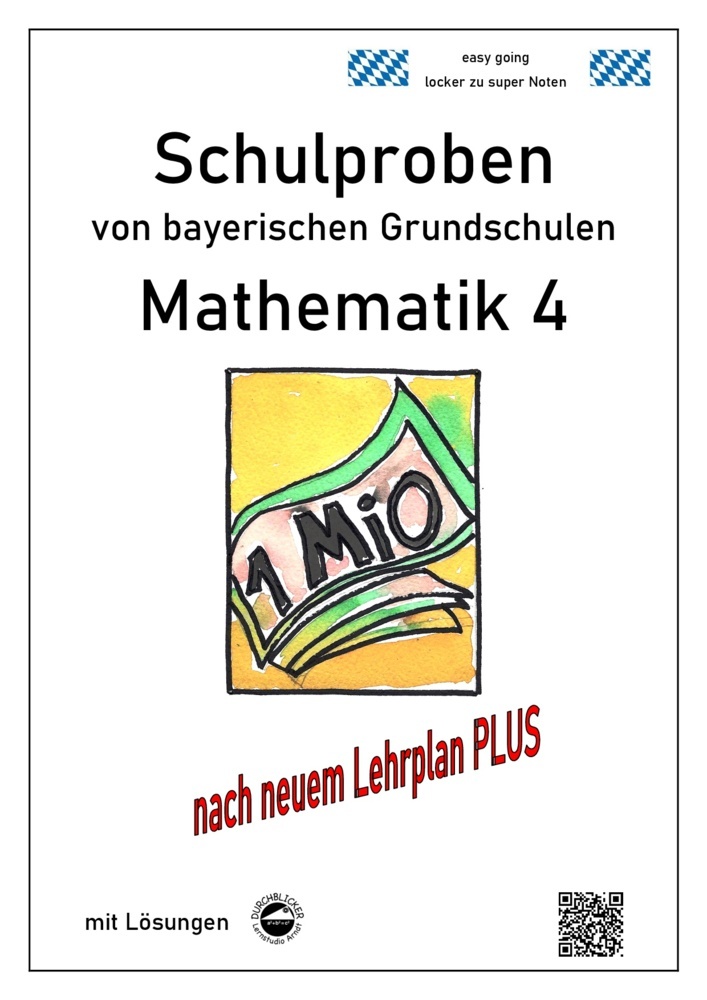 Schulproben von bayerischen Grundschulen - Mathematik 4 mit Lösungen main product photo