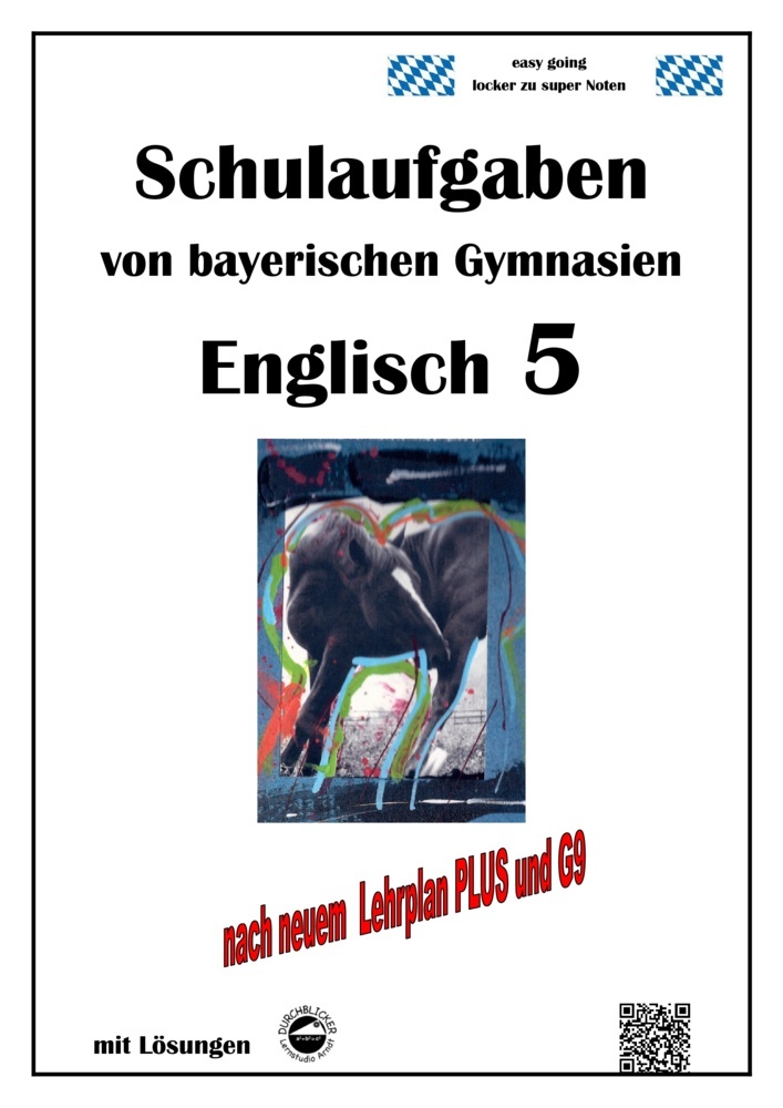 Englisch 5 (Green Line 1) Schulaufgaben von bayerischen Gymnasien mit Lösungen nach LehrplanPlus/G9 main product photo