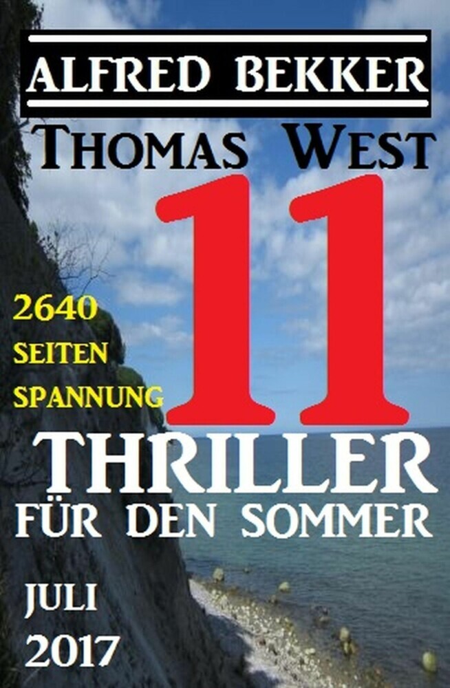 11 Thriller für den Sommer Juli 2017 main product photo