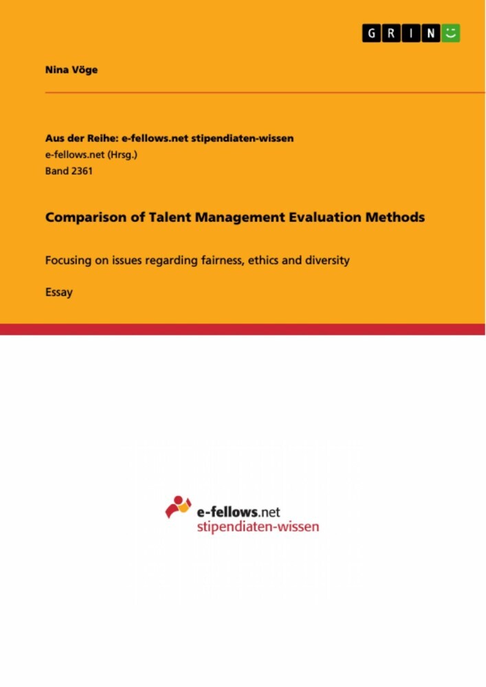 Comparison of Talent Management Evaluation Methods main product photo