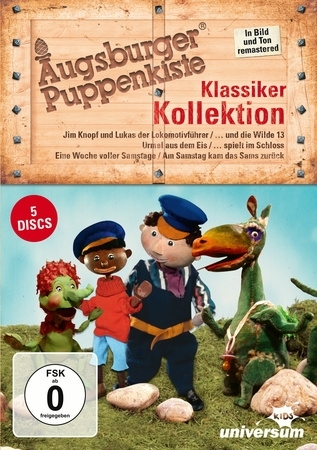 Augsburger Puppenkiste Klassiker Kollektion, 5 DVDs main product photo