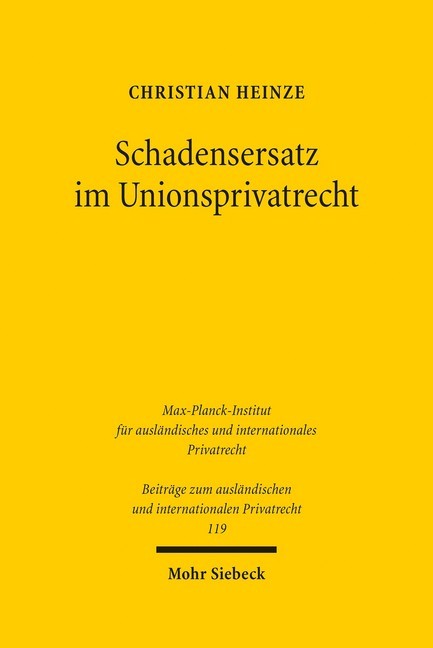 Schadensersatz im Unionsprivatrecht main product photo