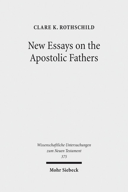 New Essays on the Apostolic Fathers main product photo