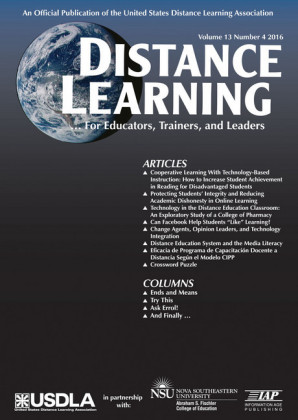 Distance Learning  Issue