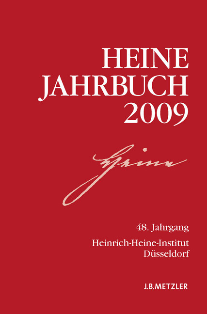 Heine-Jahrbuch 2009 main product photo