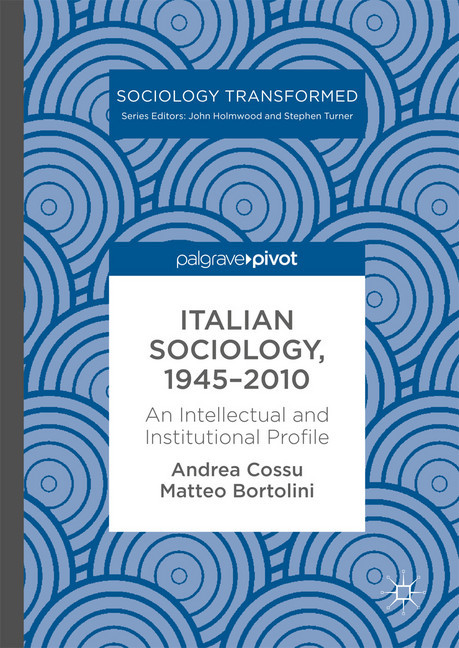 Italian Sociology,1945-2010 main product photo
