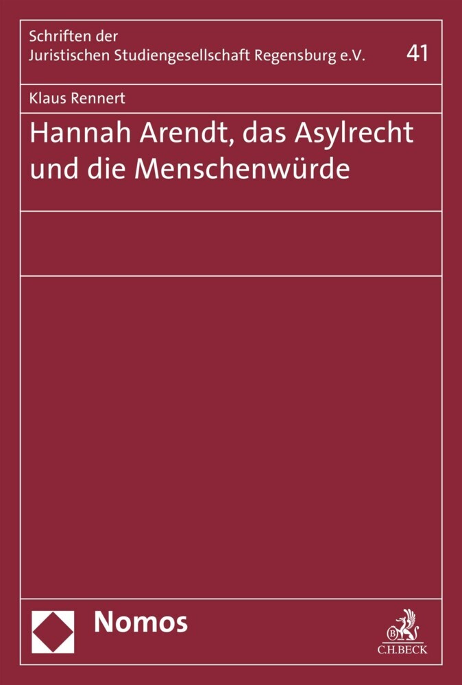 Hannah Arendt, das Asylrecht und die Menschenwürde main product photo