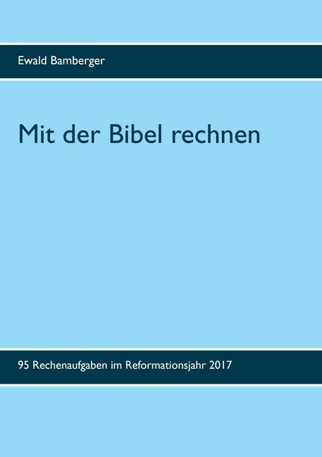 Mit der Bibel rechnen main product photo