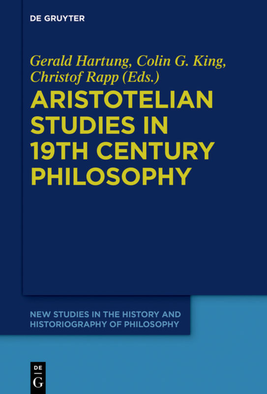 Aristotelian Studies in 19th Century Philosophy main product photo
