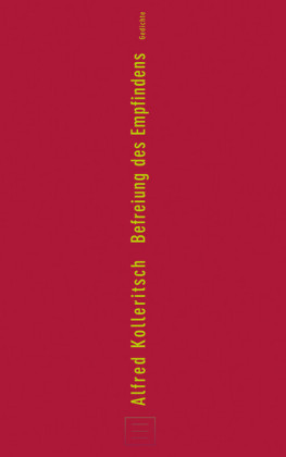 Befreiung des Empfindens