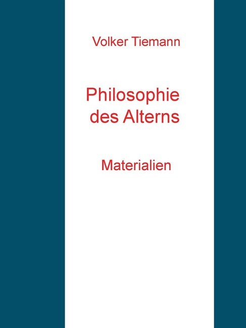 Philosophie des Alterns main product photo
