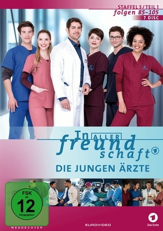 In aller Freundschaft - Die jungen Ärzte. Staffel.3.1, 7 DVDs main product photo