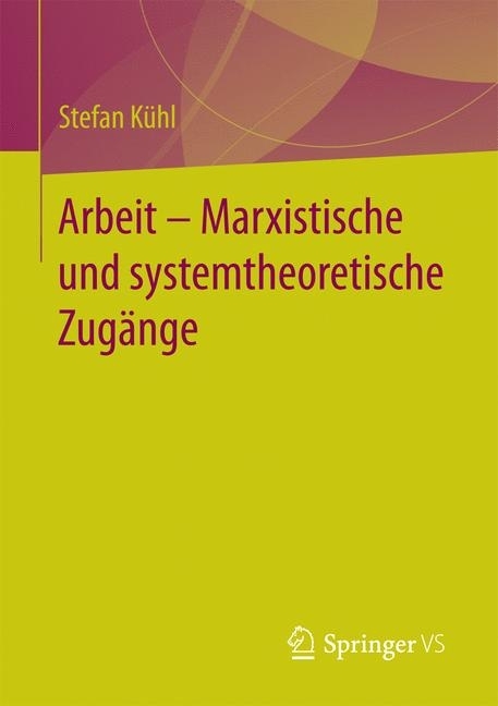 Arbeit - Marxistische und systemtheoretische Zugänge main product photo