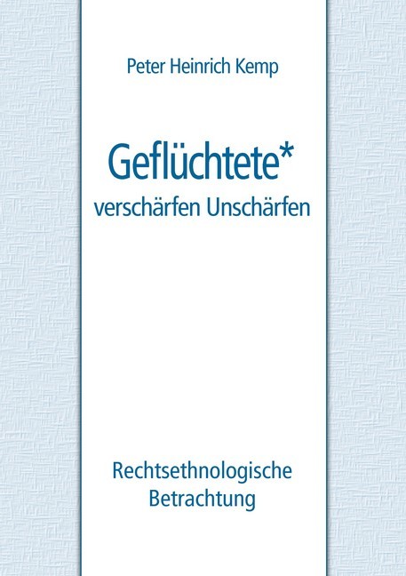 Geflüchtete - verschärfen Unschärfen main product photo
