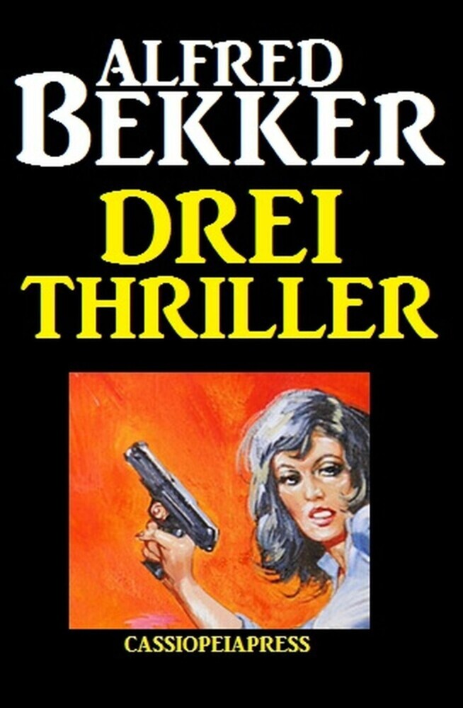 Drei Alfred Bekker Thriller main product photo
