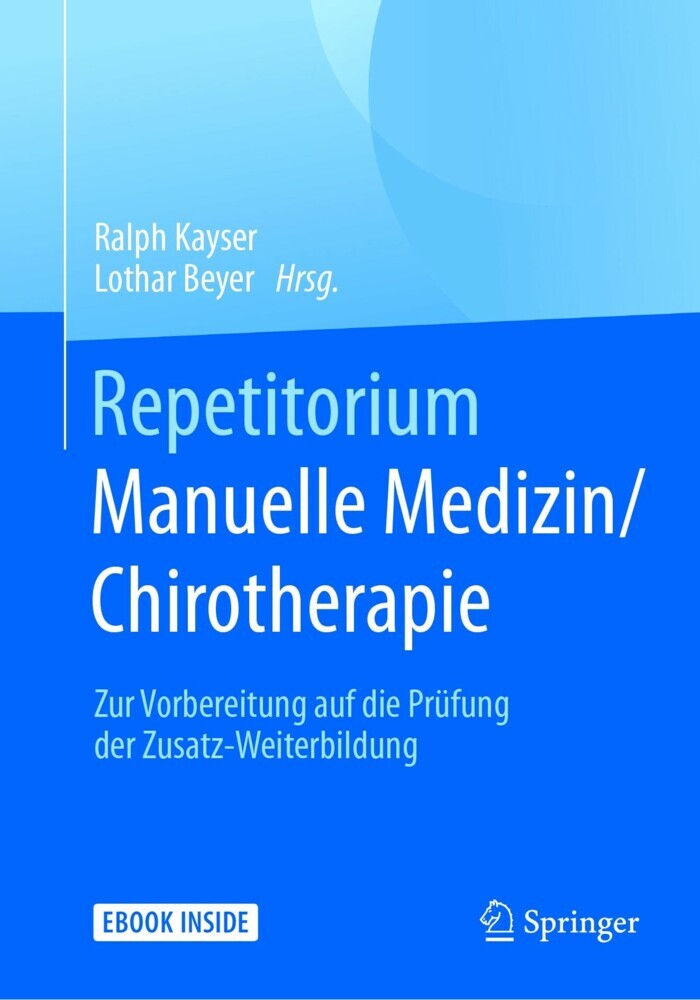 Repetitorium Manuelle Medizin/Chirotherapie main product photo