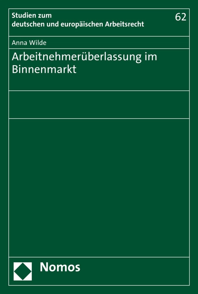 Arbeitnehmerüberlassung im Binnenmarkt main product photo