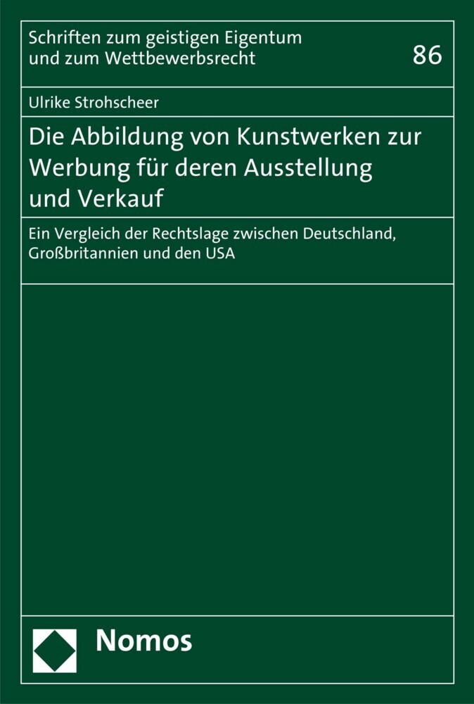 Die Abbildung von Kunstwerken zur Werbung für deren Ausstellung und Verkauf main product photo