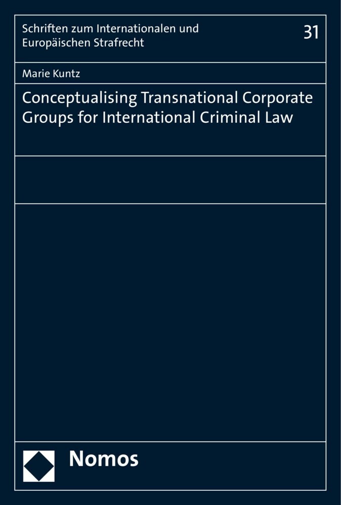 Conceptualising Transnational Corporate Groups for International Criminal Law main product photo