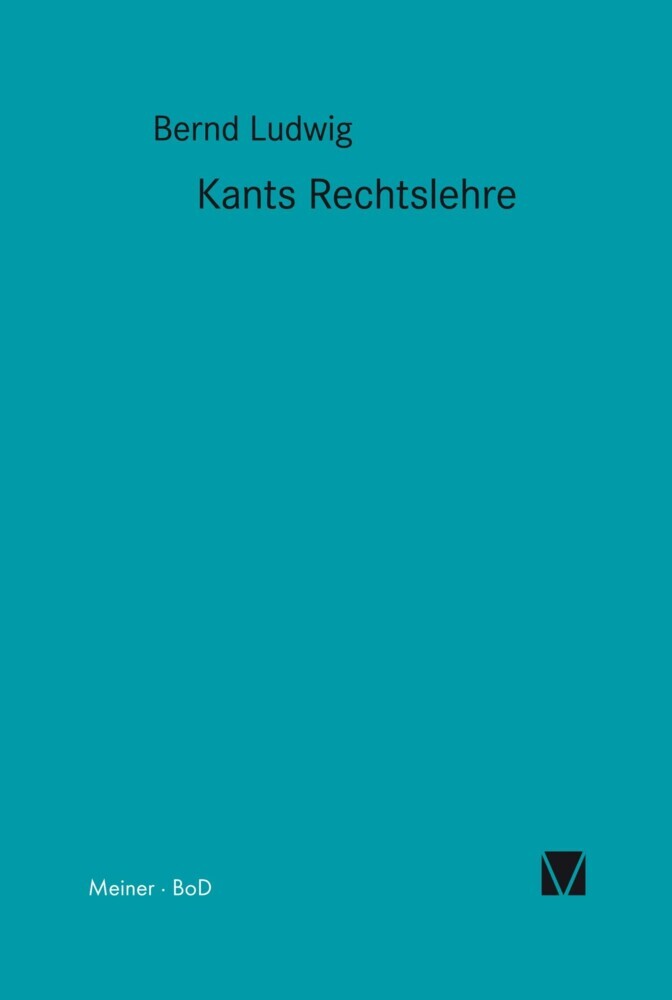 Kants Rechtslehre main product photo