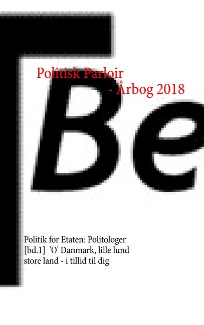 Politisk Parloir - Årbog 2018 main product photo