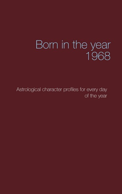Born in the year 1968 main product photo