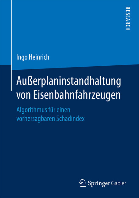 Außerplaninstandhaltung von Eisenbahnfahrzeugen main product photo