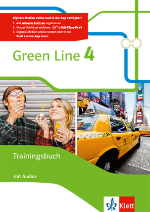 Green Line 4 - Trainingsbuch mit Audio-CD Klasse 8