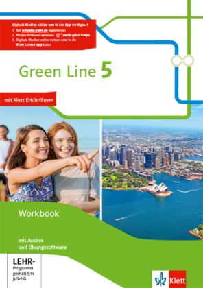 Green Line 5 - Workbook mit Audio-CD und Übungssoftware Klasse 9