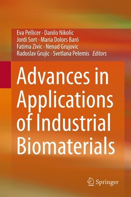 Advances in Applications of Industrial Biomaterials main product photo