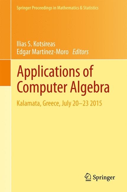 Applications of Computer Algebra main product photo