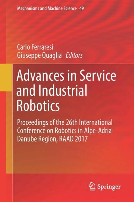 Advances in Service and Industrial Robotics main product photo