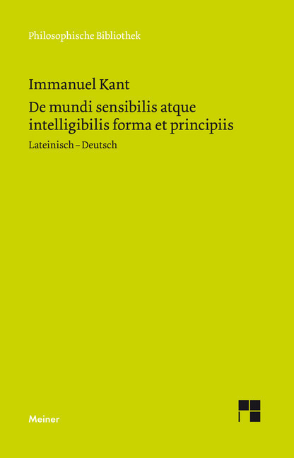De mundi sensibilis atque intelligibilis forma et principiis main product photo